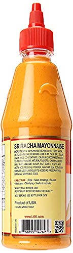 Lee Kum Kee Lkk Sriracha Mayo, 15 Ounce (Pack of 3)