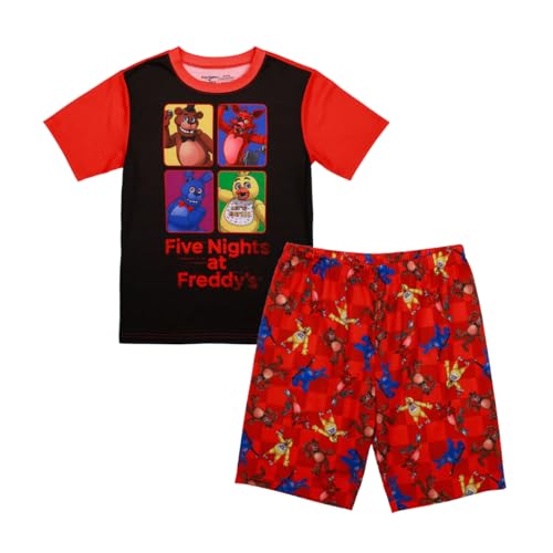 Bioworld Five Nights at Freddy's Youth 2-Piece Short-Sleeve Pajama Set
