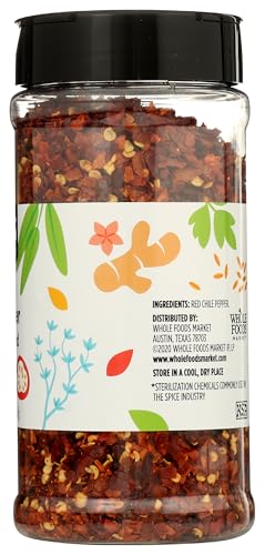365 by Whole Foods Market, Crushed Red Chile Peppers, 4.76 Ounce