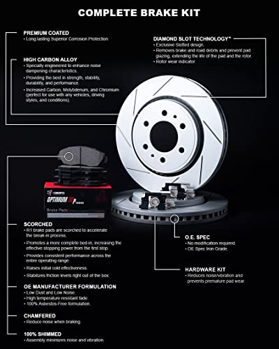 Image of R1 Concepts Front Brake Kit Fits 2019-2022 Genesis G70