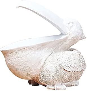 Toucan Key Storage Figurine Pelican Statue Storage Basket Key Bowl Resin Animals Birds Shape Home Interior Decorations Office Decorations