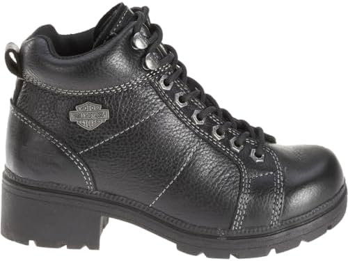 HARLEY-DAVIDSON FOOTWEAR Women's Tyler 6" Boot, Black, 9 M | Image 3