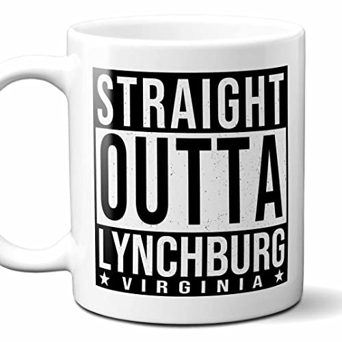 Straight Outta Lynchburg VA Mug 11oz