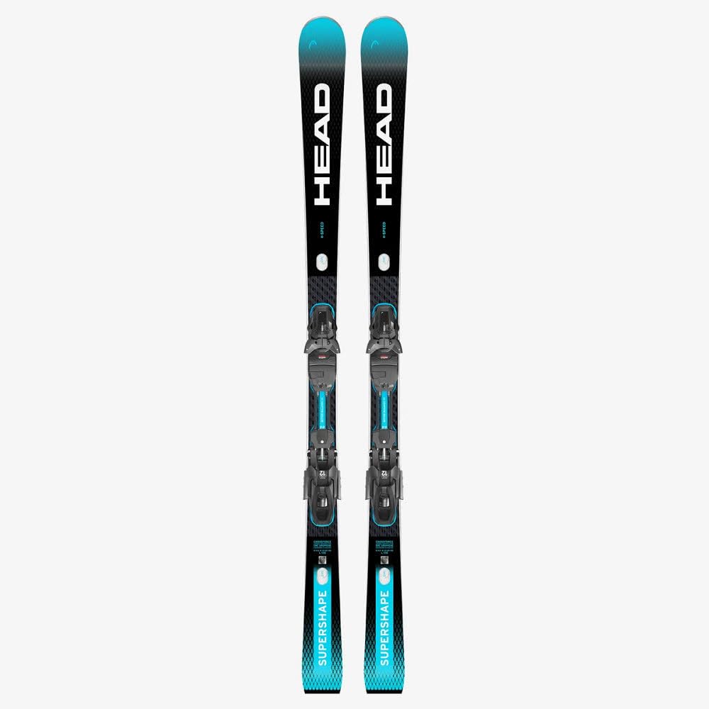 Head SUPERSHAPE E-Speed SW Ski Set 2025 INKL. PRD 12 GW Brake 85 Matte Black
