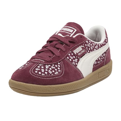 PUMA PUMA Womens Palermo Tiny Florals Lace Up Sneakers Shoes Casual - Red - Size 8 M