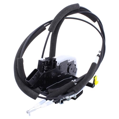 Image of Power Door Lock Actuator Door Latch with Cables, Fits for 2016-2024 Nissan TITAN & TITAN XD Front Left (Driver Door), Repalces OEM 80501-EZ01B, DL352