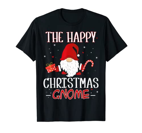 Christmas Disfraz de Grupo de Navidad de Gnomo Camiseta