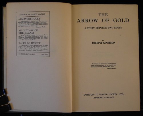 The arrow of gold. 9997407962 Book Cover