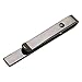 Tie Clip Bar Metallic Finish - Firm Hold and Perfect For Skinny Ties (Gunmetal)