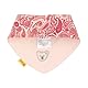 Steiff Halstuch One Size peach blossom, Baby-Halstuch, Halsbedeckung für Babys, weich und bequem, Halsschutz, waschmaschinenfest