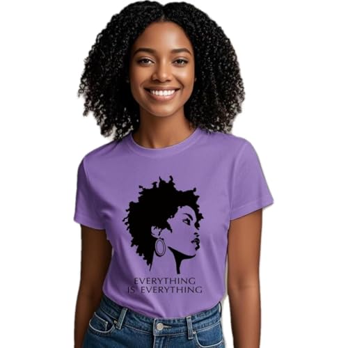 Image of Black History Shirts Black Graphic tees for Men and Women, Magic Fashion Afro American Natural Hair Vintage Melanin T-Shirts