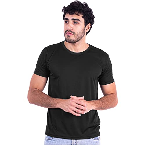 Kit 5 Camisetas Novastreet Dry Fit Anti Suor - Linha Premium (GG, Branco, Preto, Cinza, Azul, Bordo)