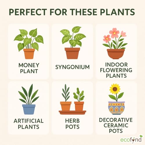 Image of ecofynd Ewan Plant Stands for Outdoor Balcony, Flower Pot Stand for Indoor Plants, Metal Planter Stand for Living Room, home decor, Indoor & Outdoor plants, 2 Tier, (PS046-BLK)
