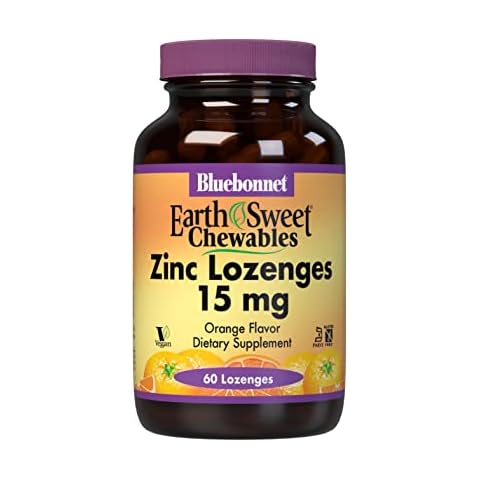 Bluebonnet Nutrition Zinc Lozenges with Vitamin C Cover