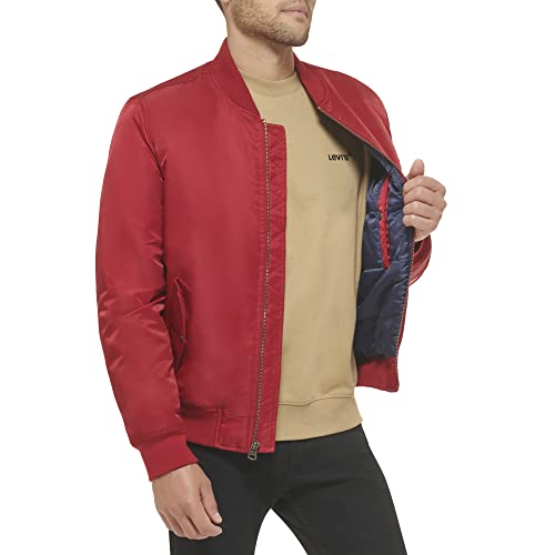 Image of Levi's Men's Flight Satin Unfilled Ma-1 Bomber