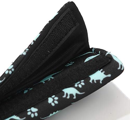 Car Seat Belt Pillow for Kids, 2Pcs Unicorn Car Seat Belt Cover Pad Head and Neck Support (Dinosaur)