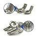 Precisions Steel Wing Nut Set Steel Thumbnut Set Hand Tightening Nut Set Thumb Nut Assorted & Industrial Use