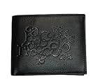 Farbe: Schwarz Geldbörse Herren Rocco Barock mit geprägtem Logo 100% Leder Farbe schwarz, Schwarz , L. 12 H 9,5 P. 1,5 Cm, Klassisch