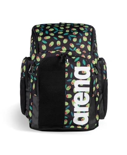 Image of ARENA Spiky III Backpack 45 Swimming Athlete Sports Gym Rucksack Large Training Gear Equipment Swim Bag for Men and Women, 45 Liters, Olives