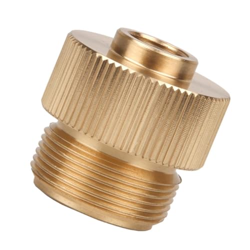 BESTonZON Portable Outdoor Camping Stove Adapter Propane Filling Valve for Tank Easy Install Leak Connection Automatic Cut Off Safety Feature Durable