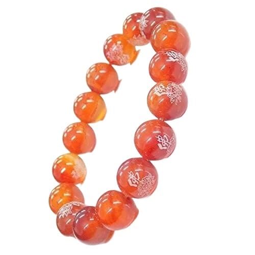 Nzpost Women's Medium Crystal Bracelet,Agate Bracelet,Lucky Charm Bracelet For 12Mm Mala Beads Reiki Crystal Chakr