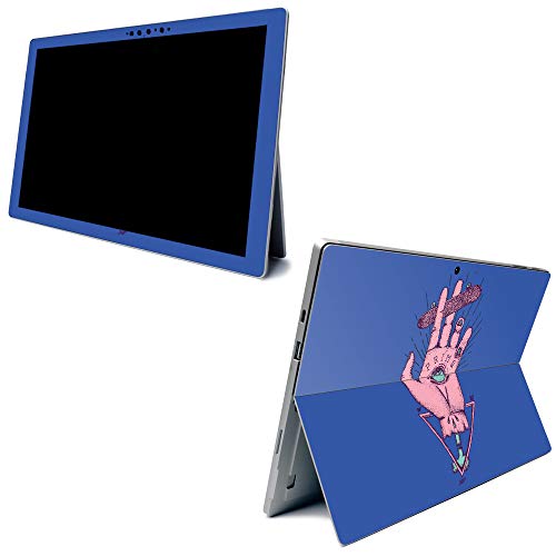 Image of MightySkins Carbon Fiber Skin for Microsoft Surface Pro 7 - God of Skate | Textured Carbon Fiber Finish | Easy to Apply, Remove, and Change Styles | Made in The USA (CF-MISURPR7-God of Skate)