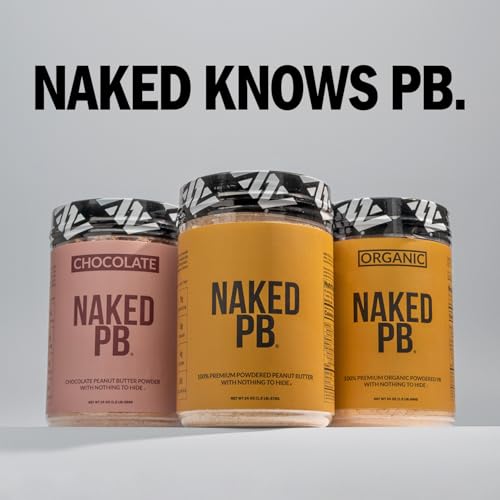 Naked Nutrition Naked Pb Of Powdered Peanut Butter From Us Farms - 2Lbs - 76 Servings