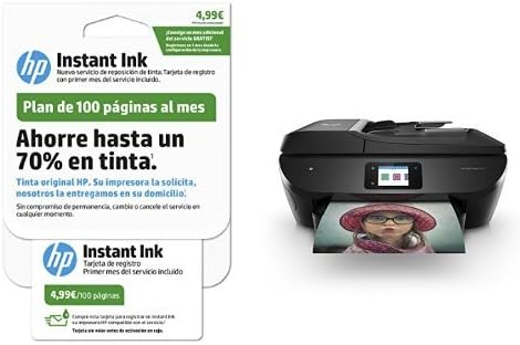 HP Envy Photo 7830 – Impresora multifunción inalámbrica, color negro + HP  Instant Ink - Tarjeta de 100 páginas : Amazon.es: Informática