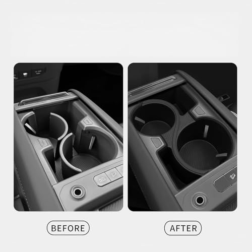Boîte De Rangement Kia EV9 Finis les Gobelets Renversés en Console
