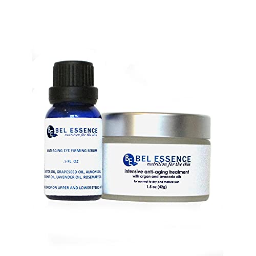Bel Essence Anti Wrinkle Cream & Neck Cream, Anti Aging Face Moisturizer & Natural Anti Aging Skin Firming Eye Serum Mini: Normal/Dry Skin Bel Essence Anti Wrinkle Cream & Neck Cream, Anti Aging Face Moisturizer & Natural Anti Aging Skin Firming Eye Serum Mini: Normal/Dry Skin