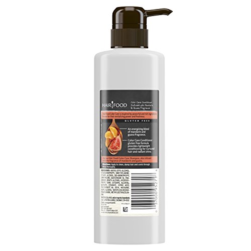 Hair Food Gluten Free Color Care Conditioner Infused with Mandarin & Guava Fragrance, 17.9 fl oz - Thumbnail 2