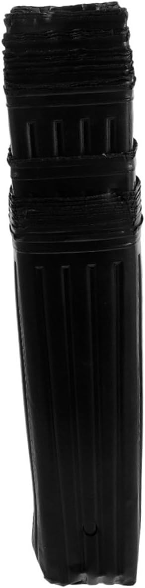 FAVOMOTO 60pcs Thickened Black Citrus Nursery Starter Pots 10x30cm Square Plant Grow Cups for Indoor Outdoor Container Gardening