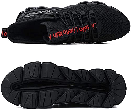 Image of Hello MrLin Men's Running Shoes Non Slip Athletic Tennis Walking Blade Type Sneakers Hip Hop