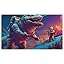 Dinosaur Exploring Planet