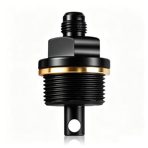 TunpLoal 6492-10 Oil Priming Adapter for Detroit Diesel DD13 & DD15 Engines, M33×2.0 Thread, 27mm Hex, Pre-Lubrication Tool, Replacement for J-49181, with Sealing Tape & Dust Cover