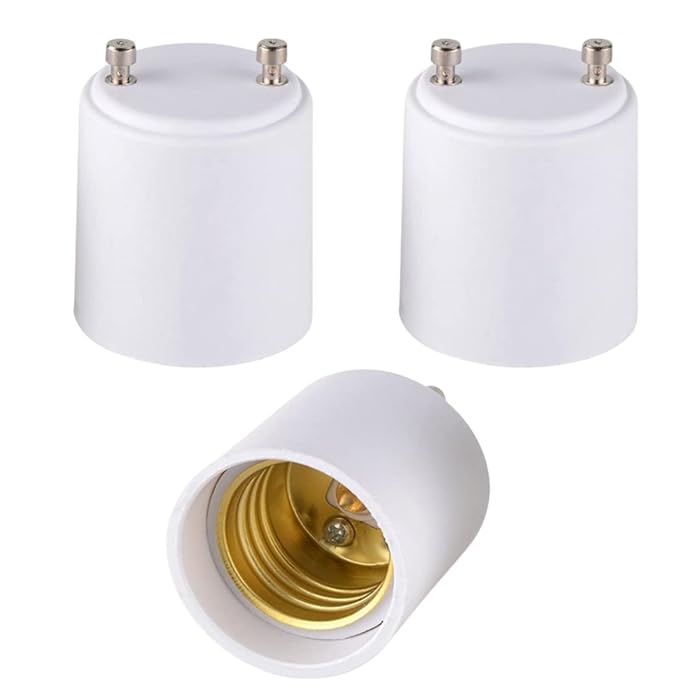 Buy Zelta GU24 to E26 Bulb Adapter, Converts GU24 Pin Base Fixture to