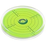 Utilisation flexible : la forme ronde du niveau à bulle lui permet de s’adapter à de nombreux contextes, des installations industrielles aux camping-cars, ce qui en fait un niveau à bulle de précision indispensable