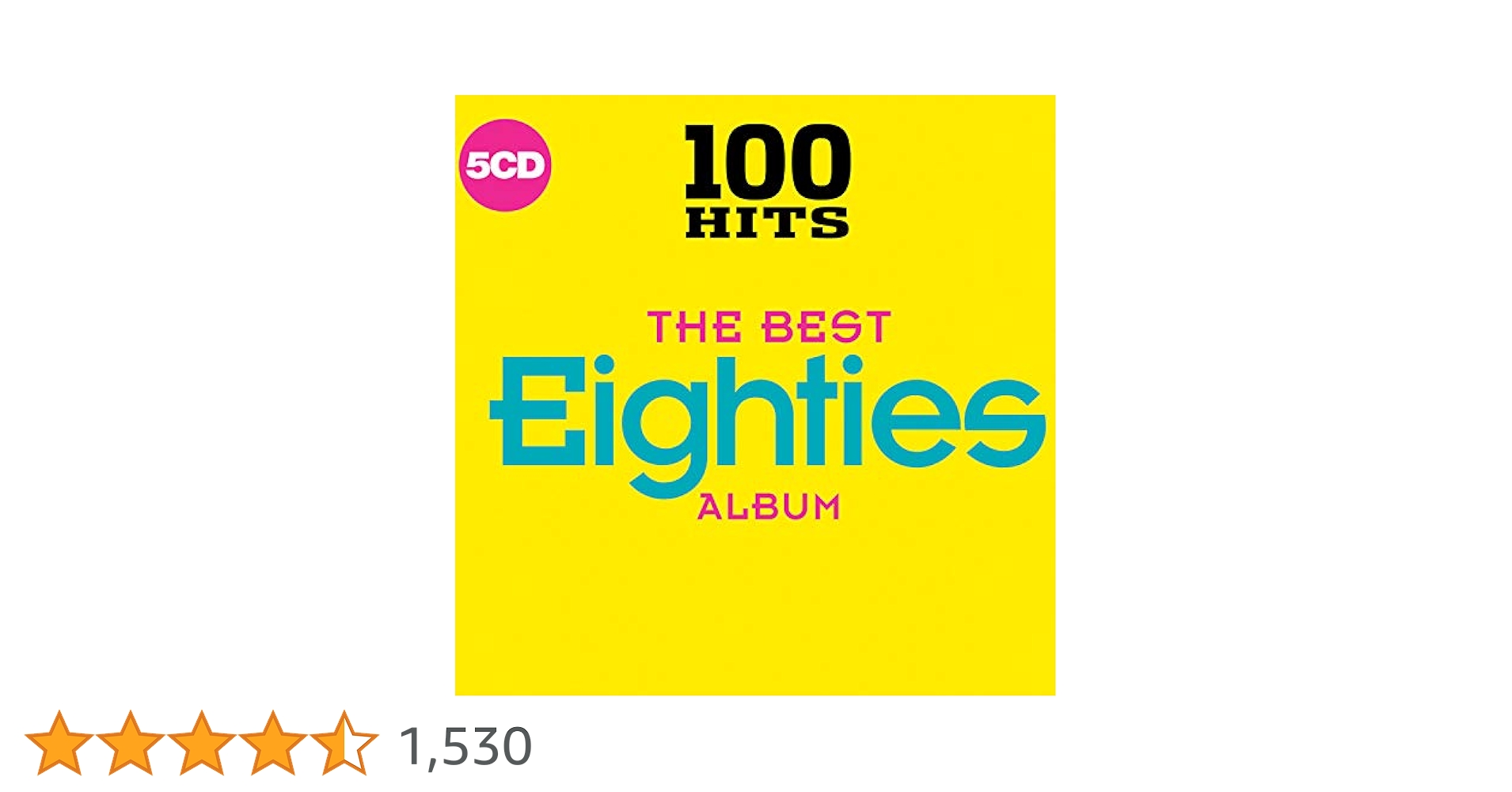 100 Hits - The Best Eighties Album: Amazon.co.uk: CDs & Vinyl