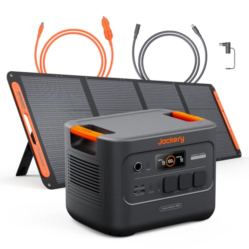 Jackery Explorer 3000 v2 Powerstation mit 200W Solarpanel & Zubehör-Set
