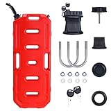 Portable Tank with Locking Mounting Upgraded Bracket Mounting 20L Fits for Car Motorcycle SUV ATV UTV/u Bolt for 1