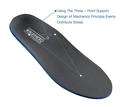 Plantar Fasciitis Feet Insoles Arch Supports Orthotics Inserts Relieve Flat Feet, High Arch (Mens 11-11 1/2 | Womens 13-13 1/2)2