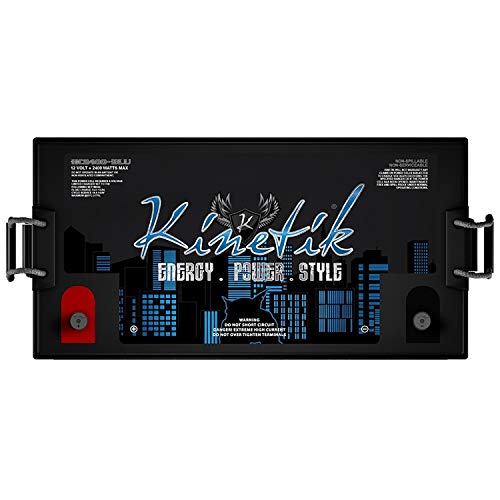 Kinetik Automotive Vehicle Accessory Blu 2400W 12V Power Cell #TOP1