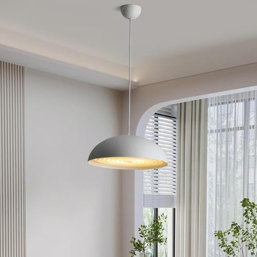 Lampe suspendue chevet gain de place hauteur réglable dôme moderne