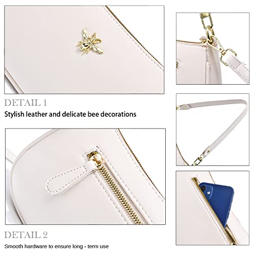 Image of Small Tote Shoulder Bags Purses for Women Retro Classic Crossbody Bags Cute Clutch Purse and Handbag