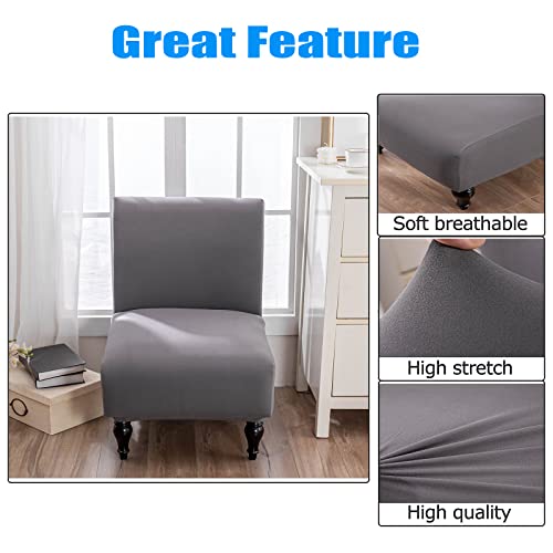 LEONEBEBE Fodera per sedia senza braccioli, fodera...