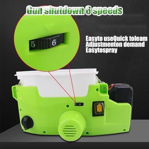 Pulverizador de pintura eléctrico de 500W y pistola de 15Mpa para paredes 3