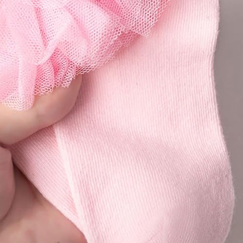 Pack Of 1 Pair Lace Socks For Girls Aged 1 To 10+ Years Soft Breathable Cotton Hosiery Comfortable Dancing Elastic School3