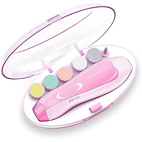 Govvay Electric Baby Nail Trimmer with LED Light Cover