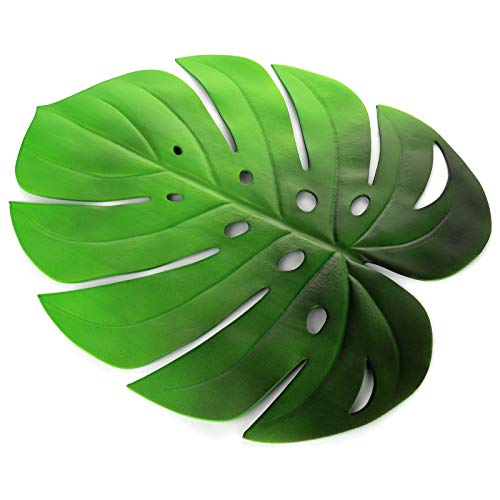 Jndjnfv Turtle Back Leaf Placemat, 5 Pcs Artificial Plant Leaves Table Mats Heat Insulation Non-Slip Placemat Simulation Turtle Back Leaf Table Mats For Dinning Table Home Wedding Decor #TOP2