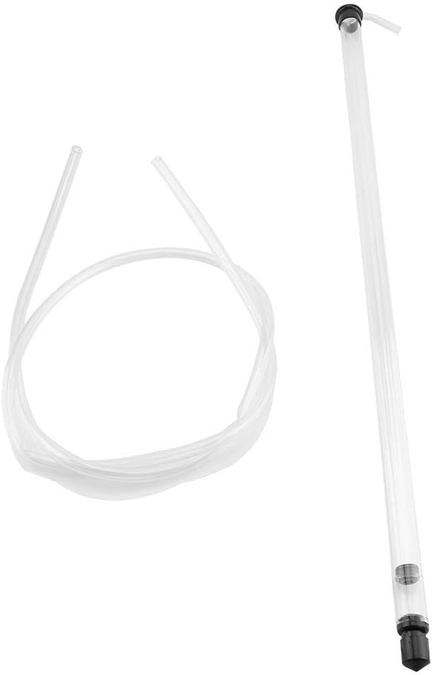 Siphon Tube Pipe Hose, Siphon Hose 64cm Auto Siphon Racking Cane for Beer Wine Bucket Carboy Bottle with Tubing Plastic for Auto Car Siphon Fuel Oil Water